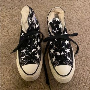 Black and White Star Converse